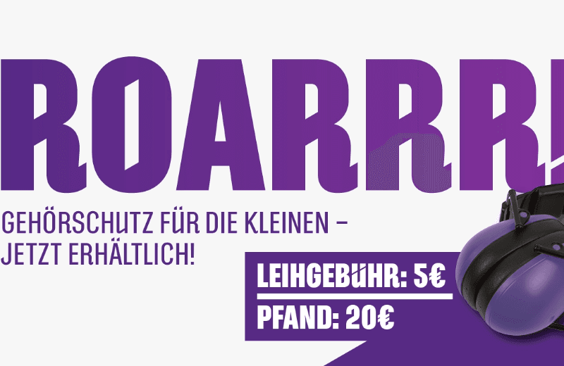 VfL bietet ab sofort Gehörschutz für Kinder an