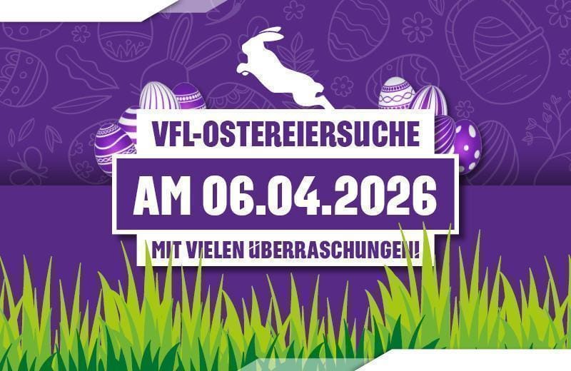 VfL-Ostereiersuche an der Bremer Brücke