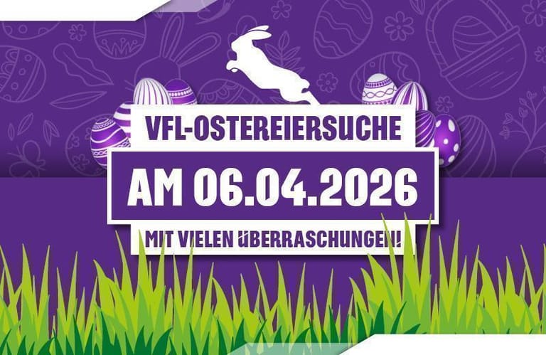 VfL-Ostereiersuche an der Bremer Brücke
