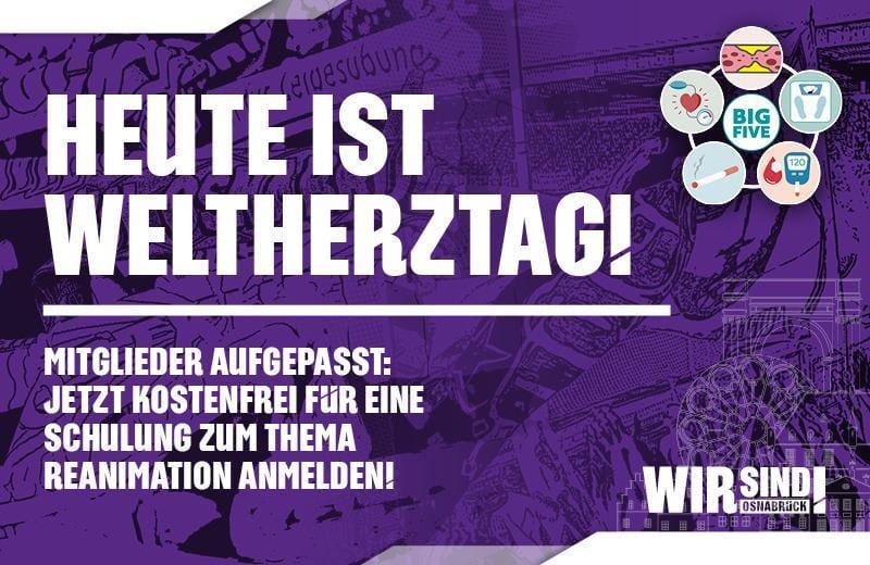 Weltherztag: VfL bietet Erste-Hilfe-Schulungen an