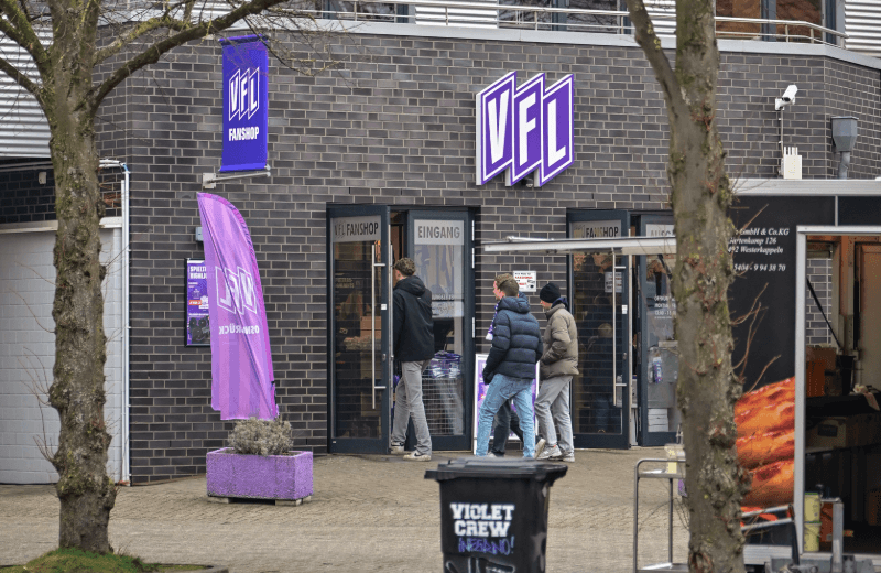 Winterschlussverkauf im Fanshop