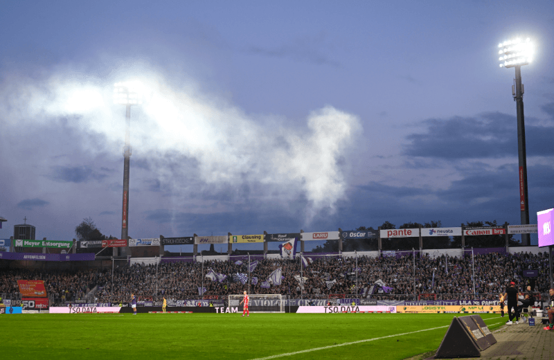 Zuschauerinformationen vor Brückenabend gegen VfB Stuttgart II