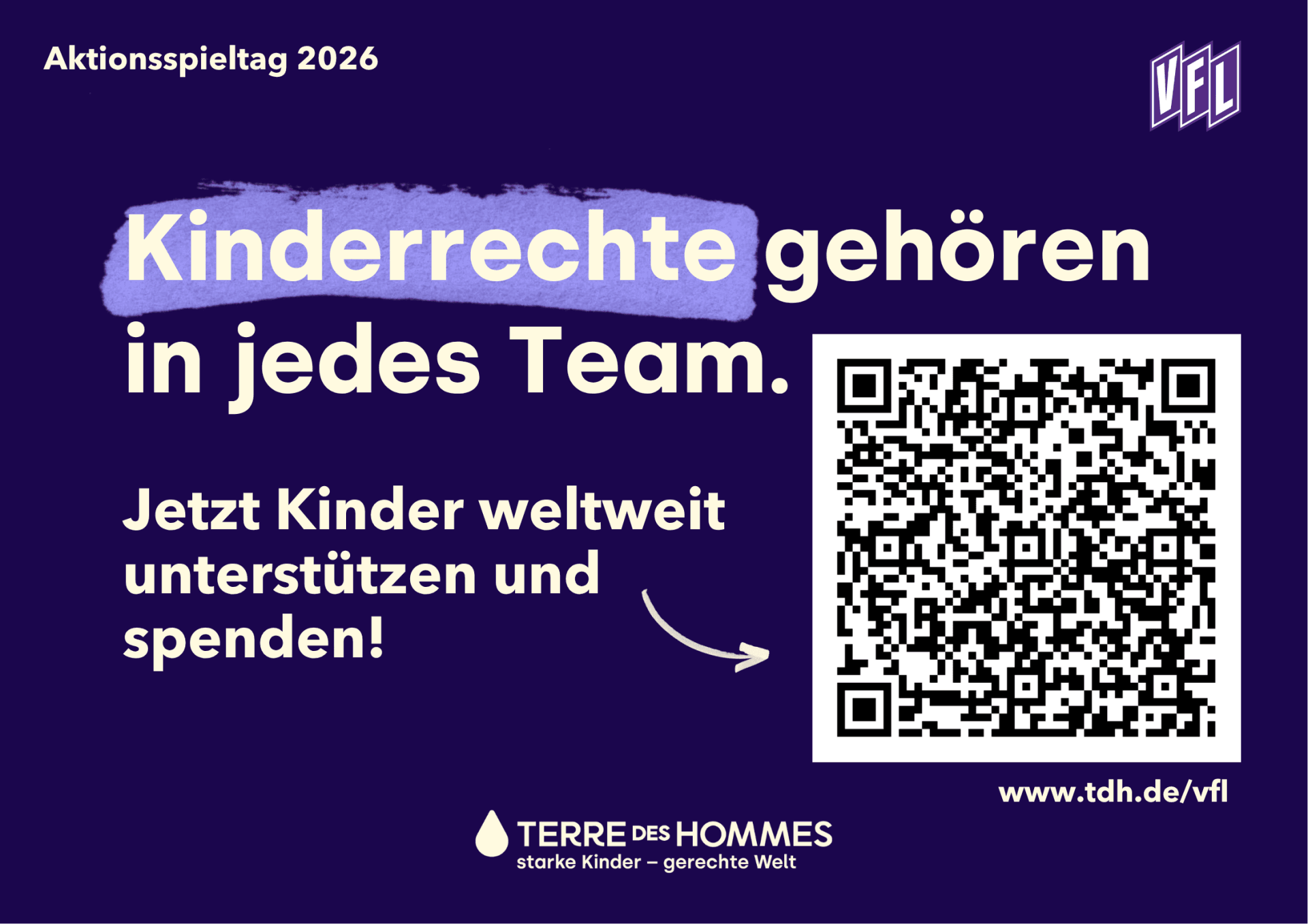 QR-Code Spende Kinderrechte QR-Code Spende Kinderrechte