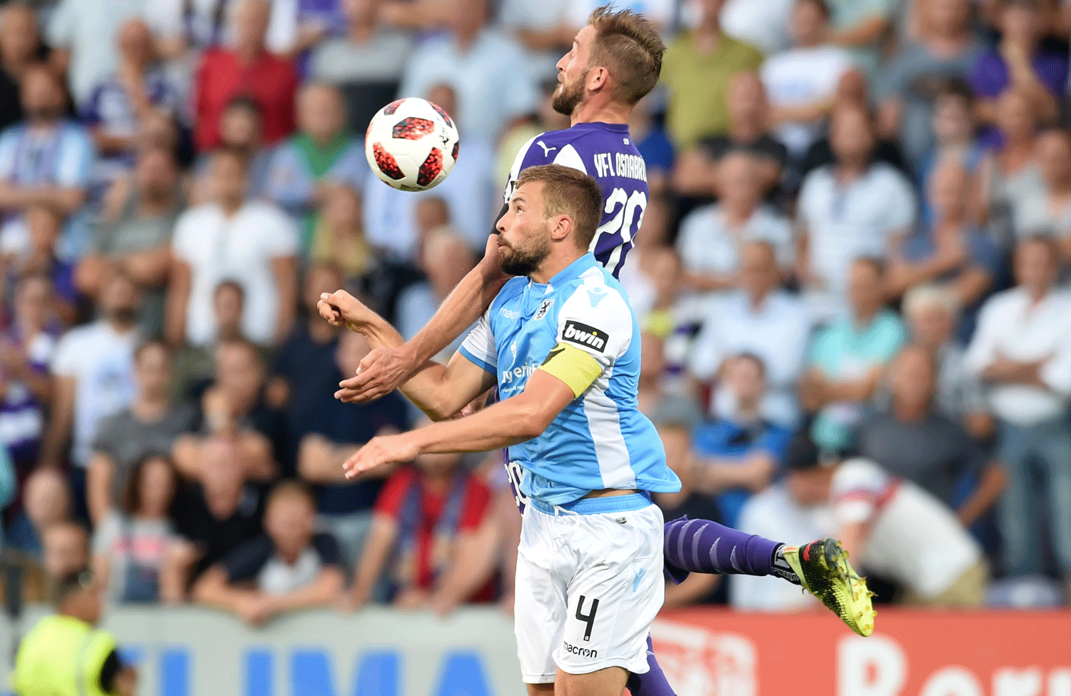 Marc Heider im Spiel gegen 1860 München